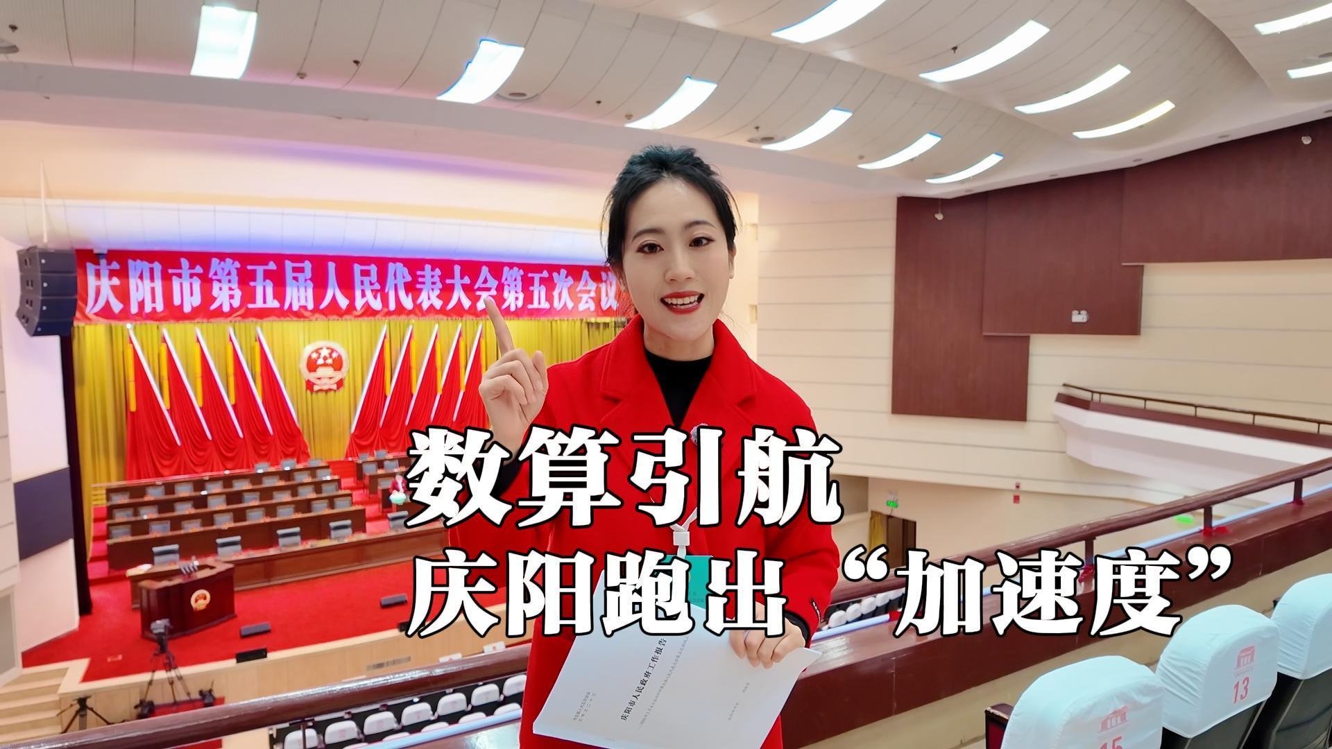 两会近距离 | 数算引航 庆阳跑出“加速度”