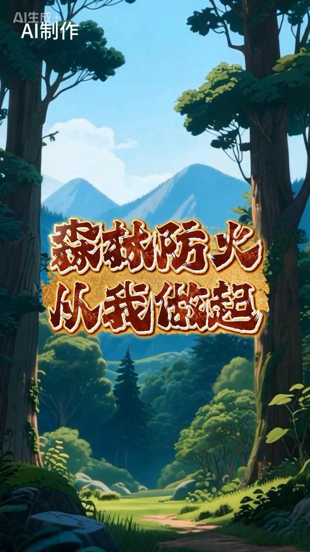 森林防火 从我做起