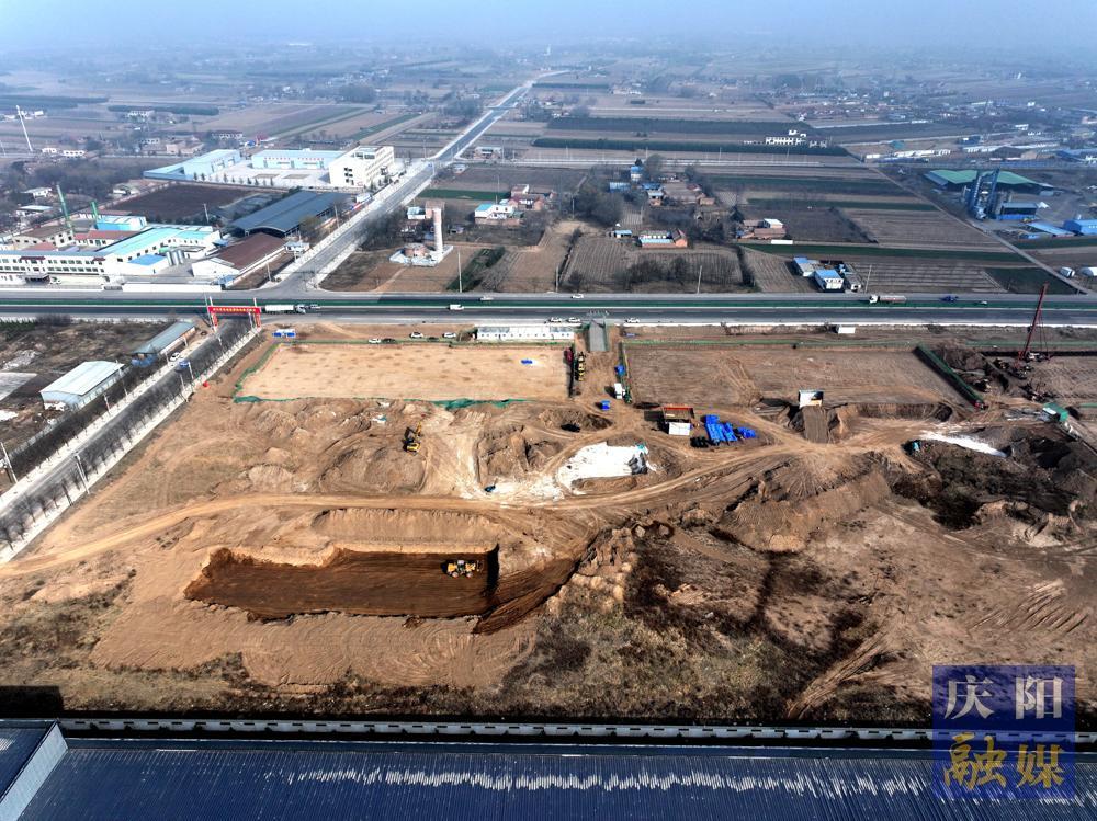 【摄影报道】庆城驿马工业集中区（津庆产业园）：标准化厂房建设提速